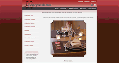 Desktop Screenshot of coeur-point-de-croix.com